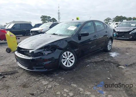 2014 Dodge Dart Sxt from USA, damaged, VIN 1C3CDFBB7ED746727